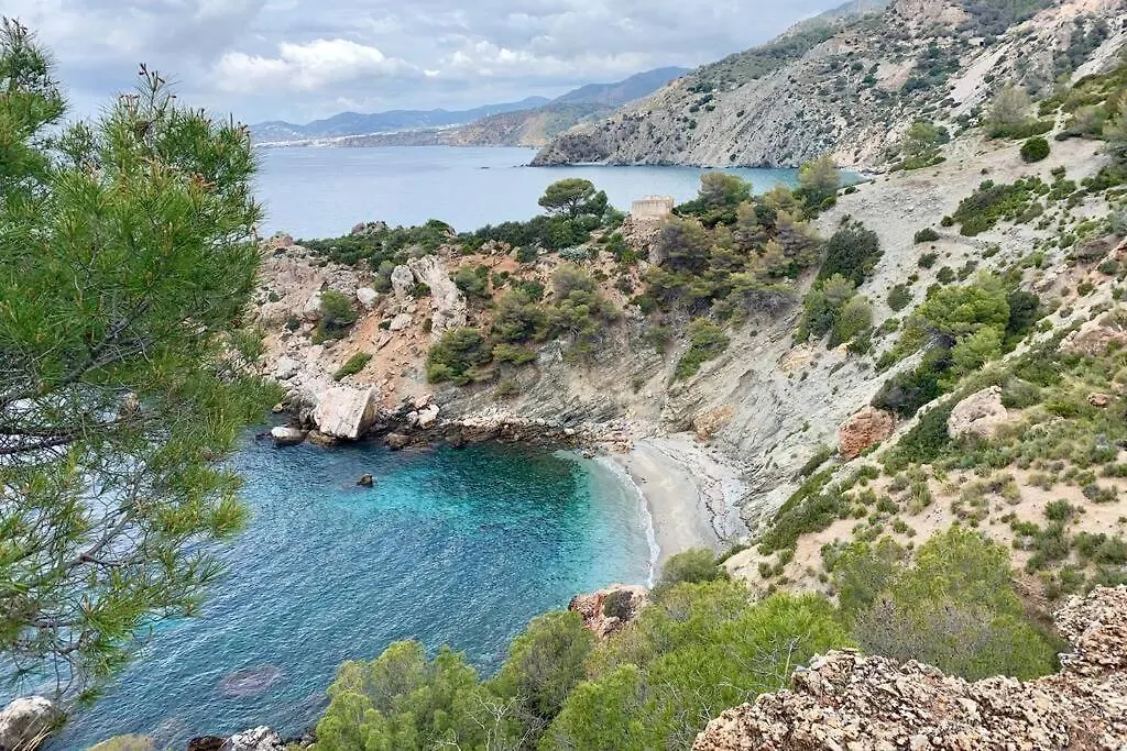 Beautiful House With Splendid Sea Views, Calaiza Beach Villa La Herradura